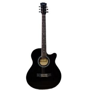 Kaspar 40 inch Black Acoustic Guitar