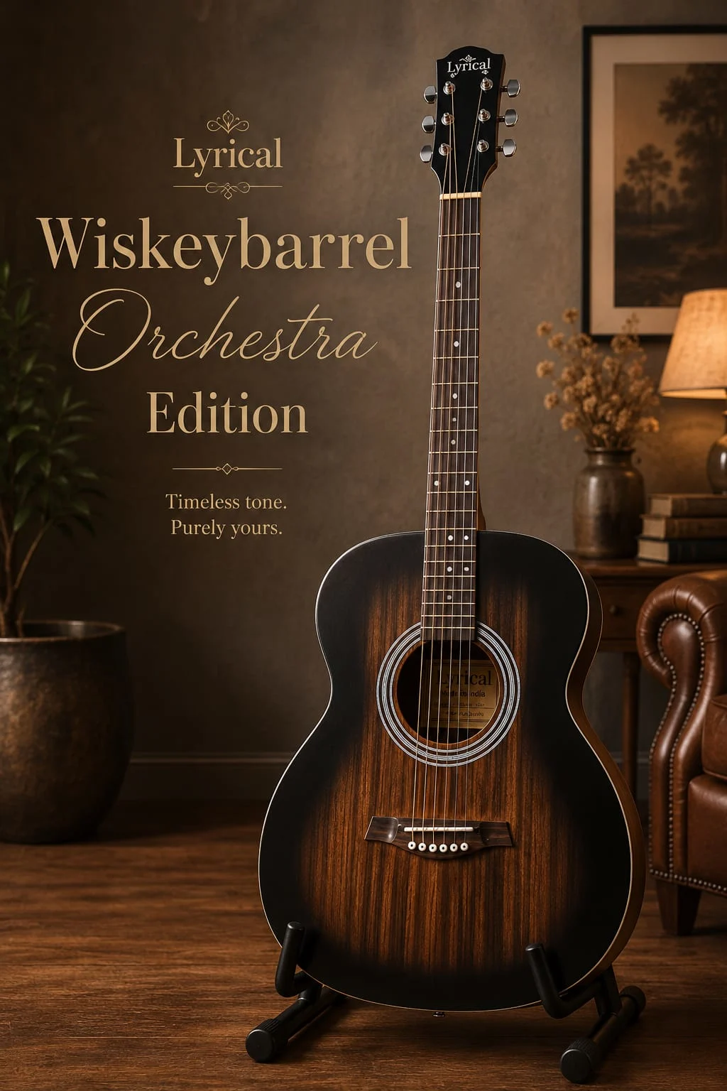 Lyrical Whiskeybarrel Orchestra Round shape guitar Lyrical Whiskeybarrel Orchestra Round shape guitar